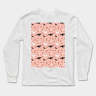 bats pattern Long Sleeve T-Shirt